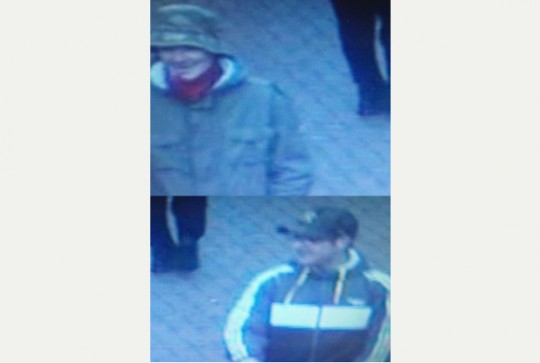 CCTV photos of the suspects- courtesy of Nottingham Post