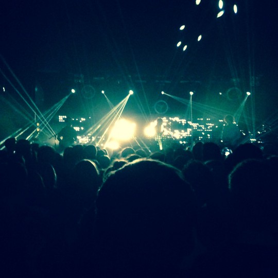 Grammar show punctuated with spectacular lasers
