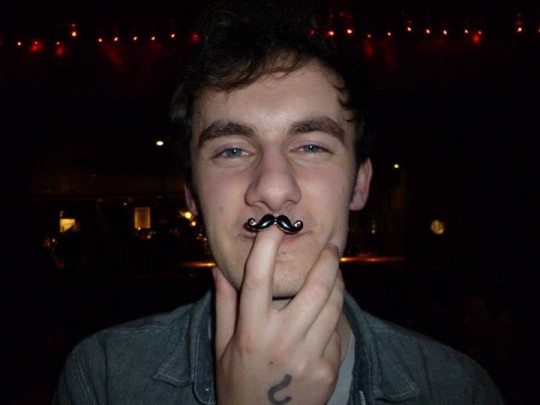 *may not be real facial hair