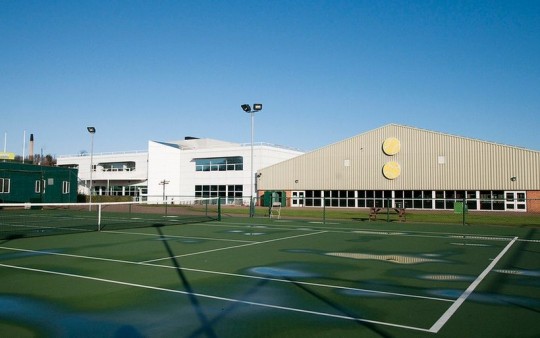 Nottingham Tennis Centre - what a sight