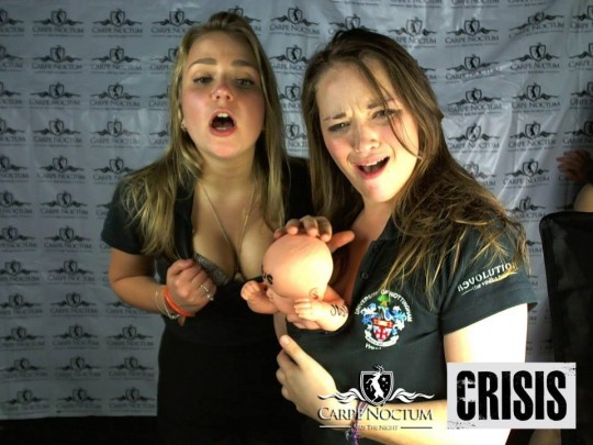 Why would you bring a baby to CRISIS?