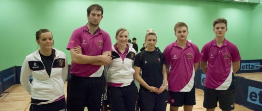 NTU's internationals put UoN in a spin. Photograph: James Judge
