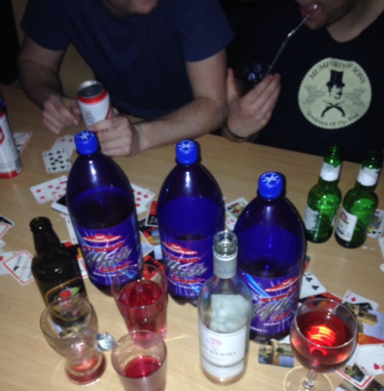 My collection of alcohol