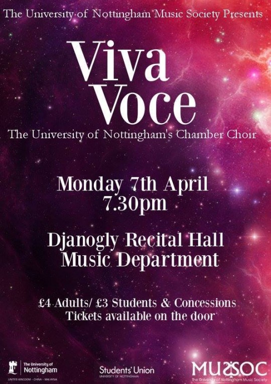 The university's chamber choir