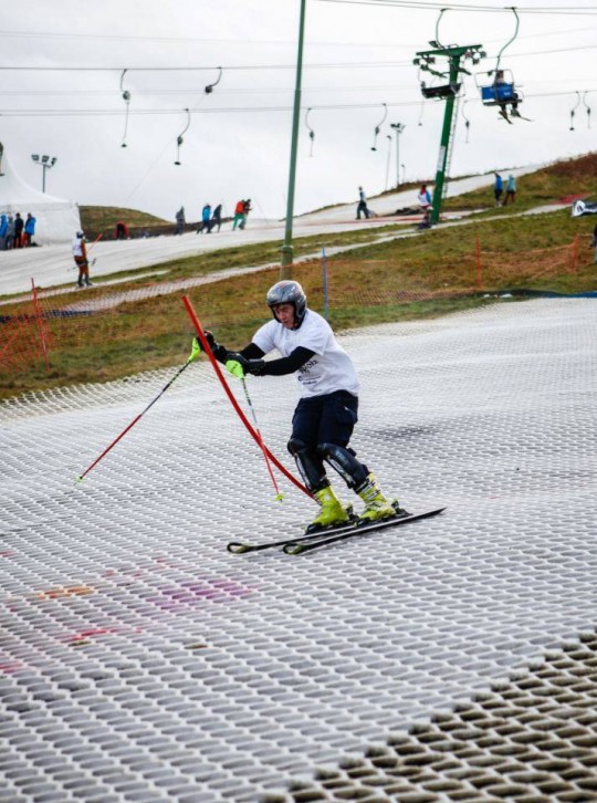 Seb in action