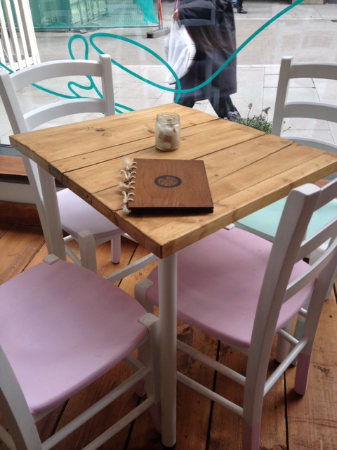 Fresh pastel interior