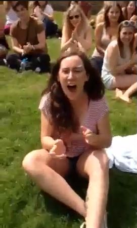 One of Sam's adoring fans