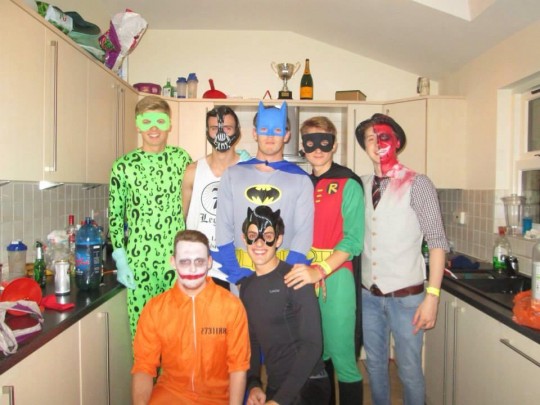 The Batcave could do with a tidy