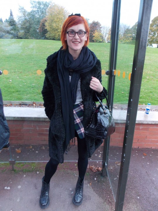 Marie, 3rd Year Social Work, Marks and Spencer Coat