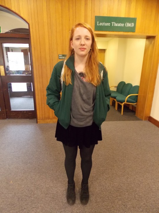 Megan, 2nd Year Law, Vintage jacket