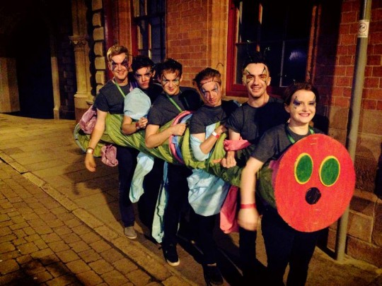 The Hungry Caterpillar got into some fermenting apples