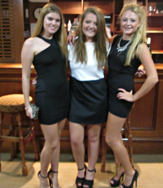 Sophie Haswell, 1st year, Philosophy, Holly Tallentire, 1st Year Psychology and Georgia Robertson, 1st Year, Philosophy