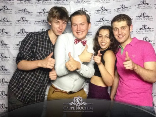 Pee Wee Herman's night out on the town