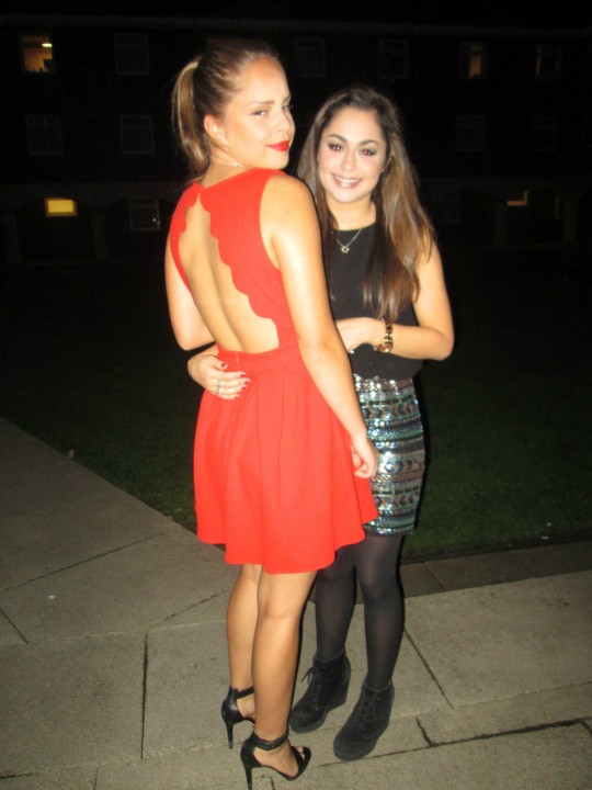 Karolina Hope, 1st Year, Modern Languages and Roxana Liechtenstein, International Media and Communications