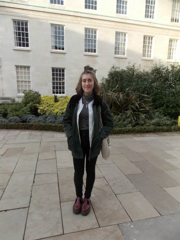 Charlotte Lacey, 1st year English and Creative Writing