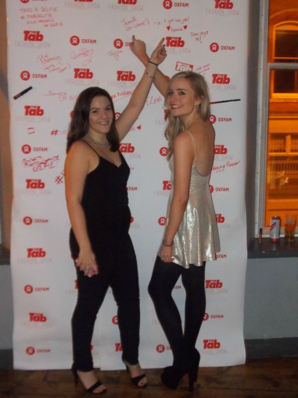 Hannah Rought, Editor in Chief and Jennie Gale, Former Editor in Chief