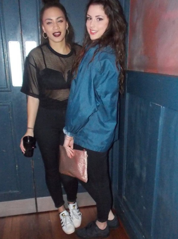 Megan Akodu, 1st year Geography, Ella Glazer, 1st year Film