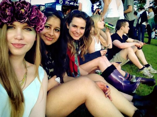 Get those floral headbands out