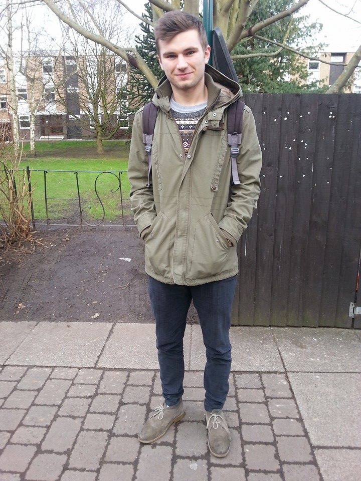 Elliot Spindler, 1st year Politics
