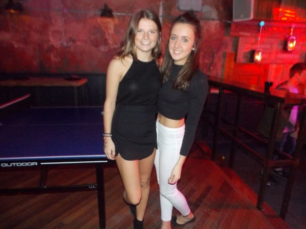 Emma Hulston, 1st year Geography, Kate Corfield, 1st year Geography