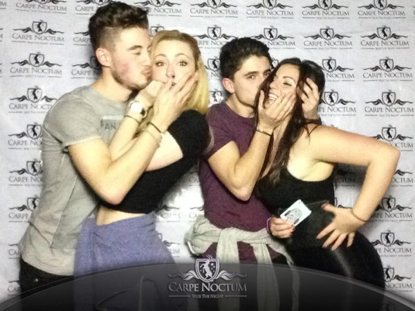 Passionate face grabbing