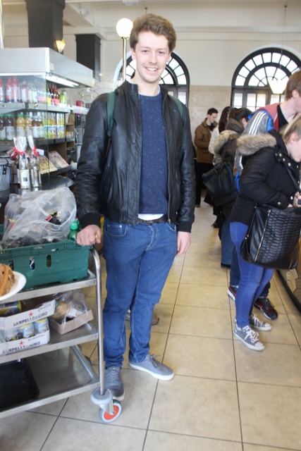 Alex Edwards, Mechanical Engineering, fourth year, Jumper from Urban Outfitters.
