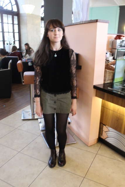 Ellen Pearce-Langton, French and German, Fourth year, Top from Topshop.