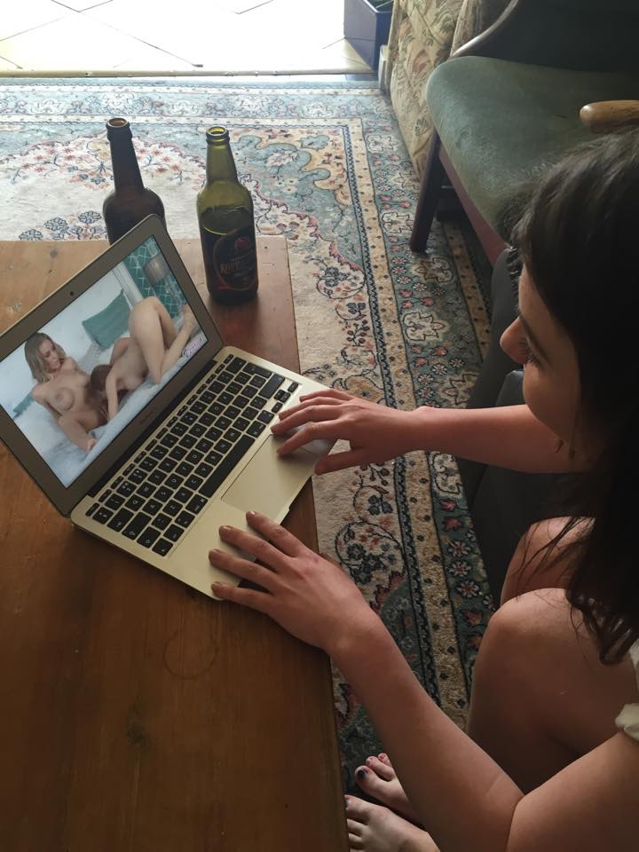 Teen Girl Watching Porn