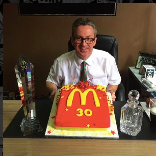 Jerry recently celebrated 30 years at the company