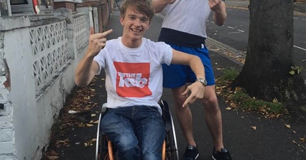 Johnathan Priestley's wheelchair was stolen at a house party in Lenton and later returned