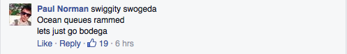 Couldn't even rhyme Bodega