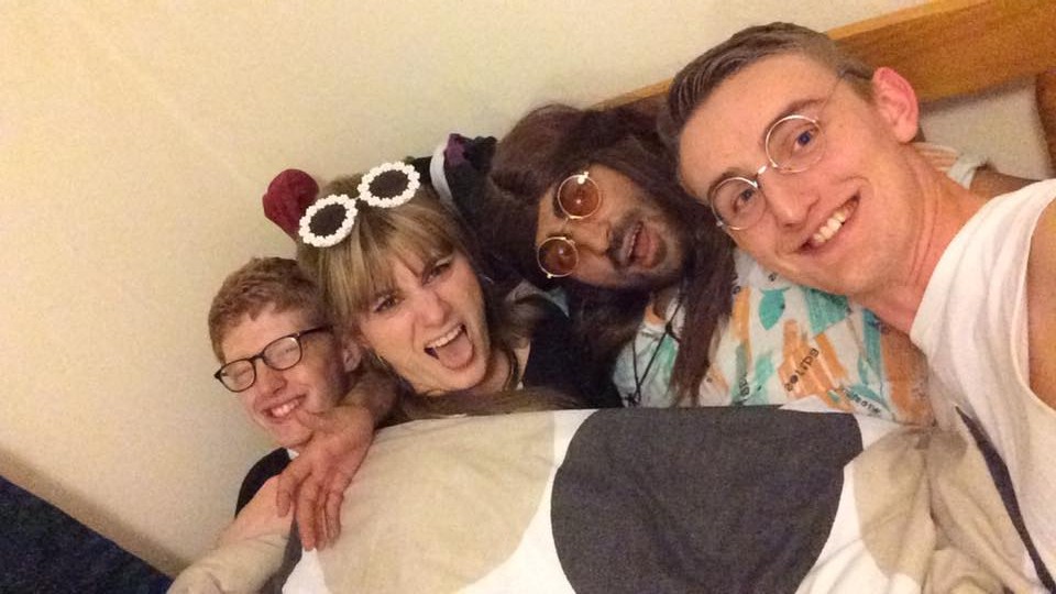 Home from a night out