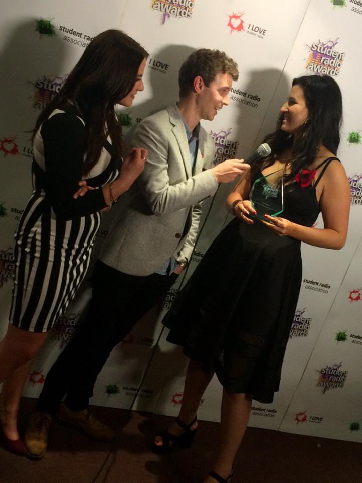 emma pearce interviewed by radio 1 matt edmondson and kat shoob