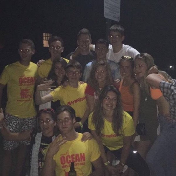It all began in freshers...