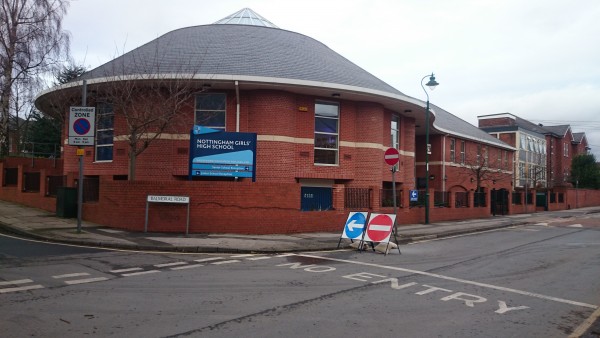 Balmoral Entrance to the school