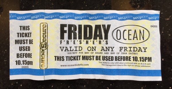 fake ocean ticket