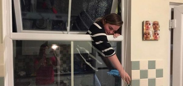 Image may contain: Pole, Person, People, Human