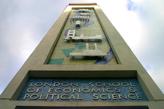The London School of Economics (LSE) the university at the centre of the row