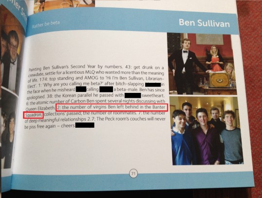 Yearbook Page 2012
