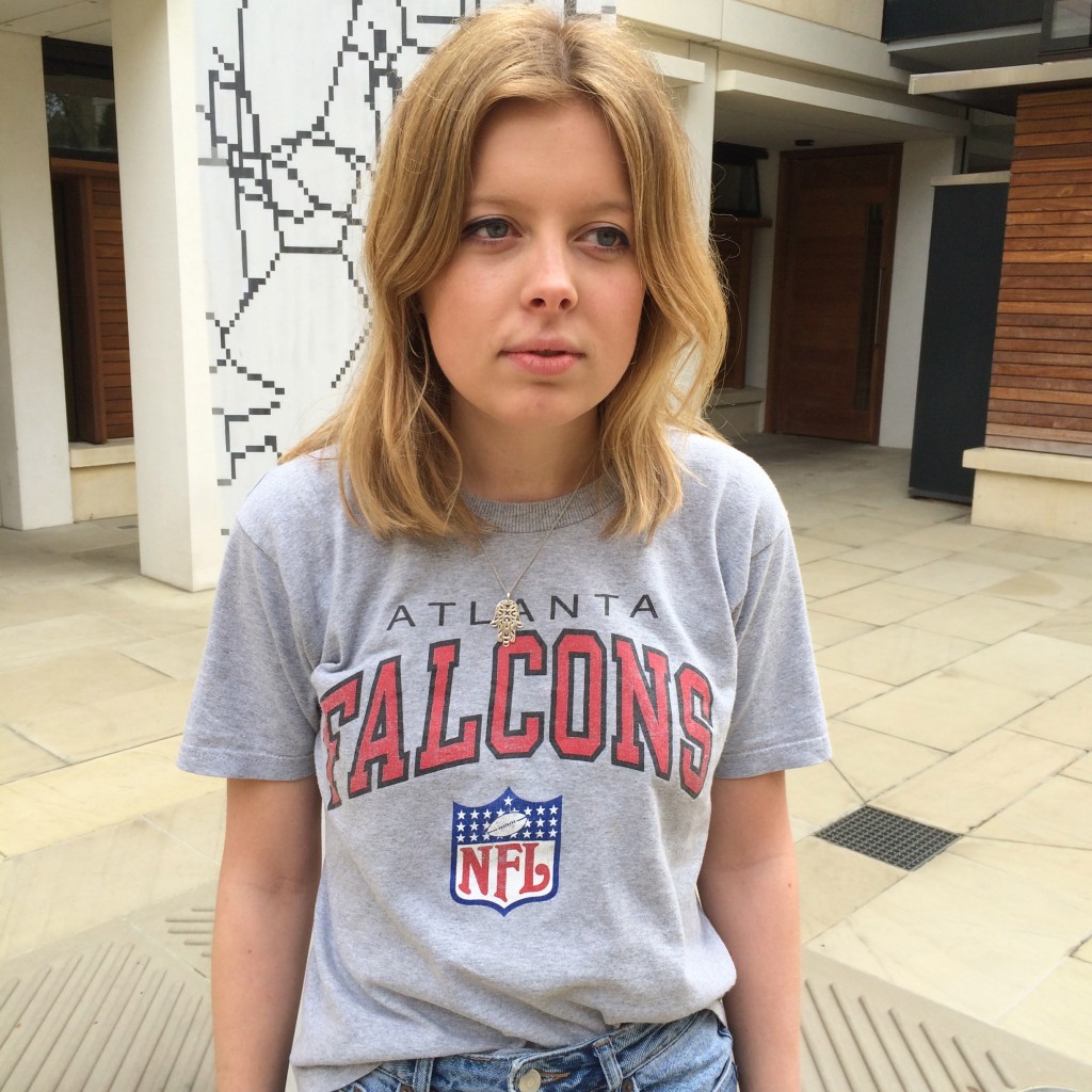So edgy she listens to bands that don’t exist yet.