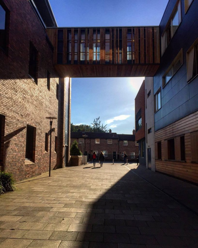 Walk out of Fountains Library, and you'll be met by DeGrey. Photo used with permission from Asha Matthan - Rogers.