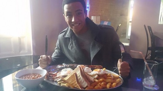All that food! And whoever said an Olympic breakfast looked big!