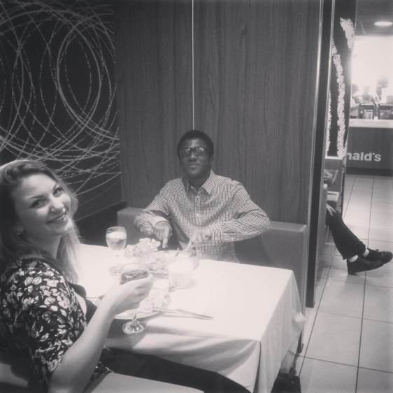 Romantic meal in Mcdonalds? Oh, you are SO over it ...