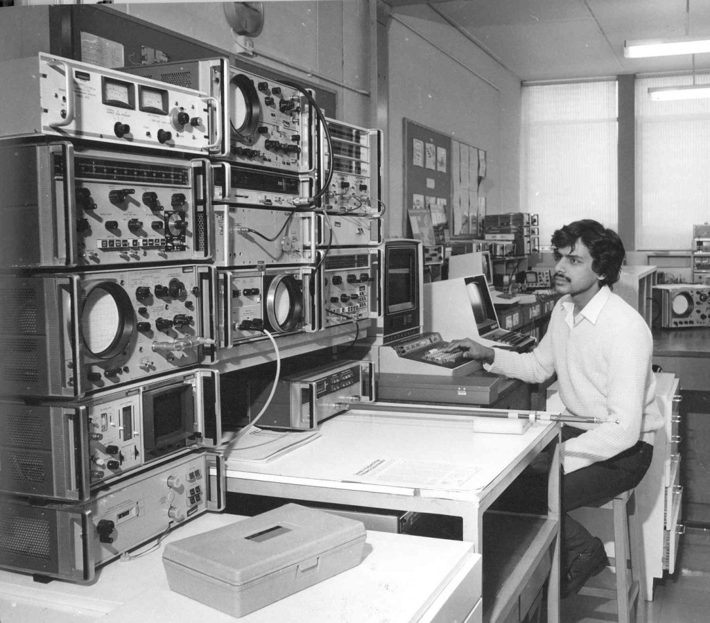 Automated microwave network, 1970s