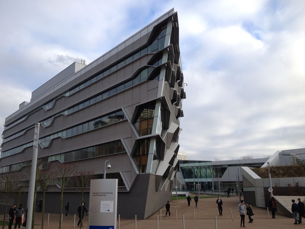 Coventry's Computing and Engineering building where Hengqin studies