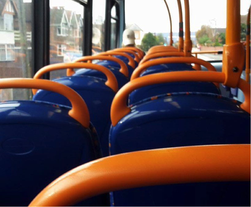 If only the bus was always this empty