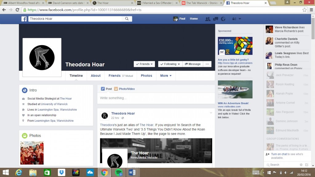 Theodora Facebook