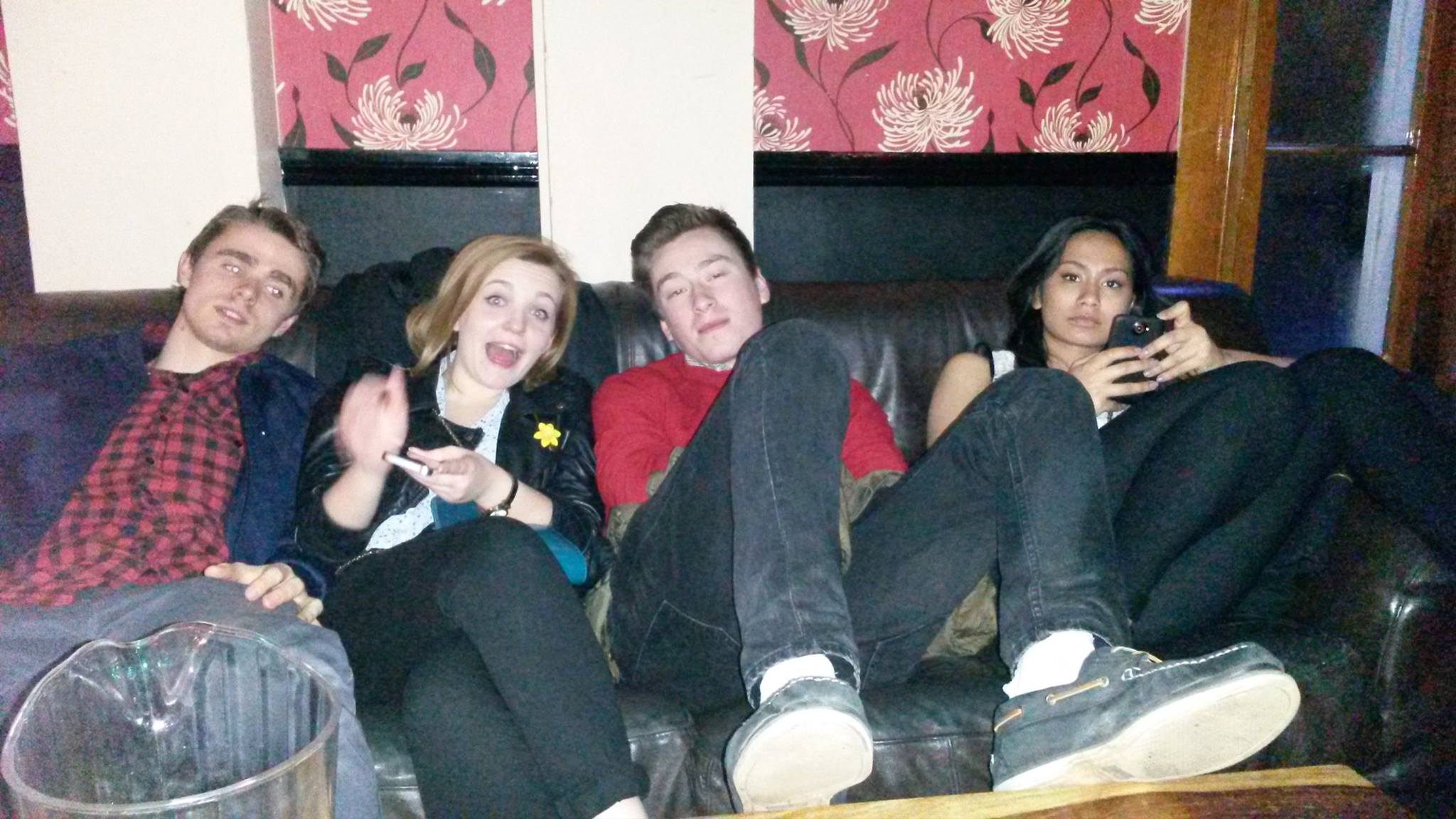Do these people look like they're having a good time?