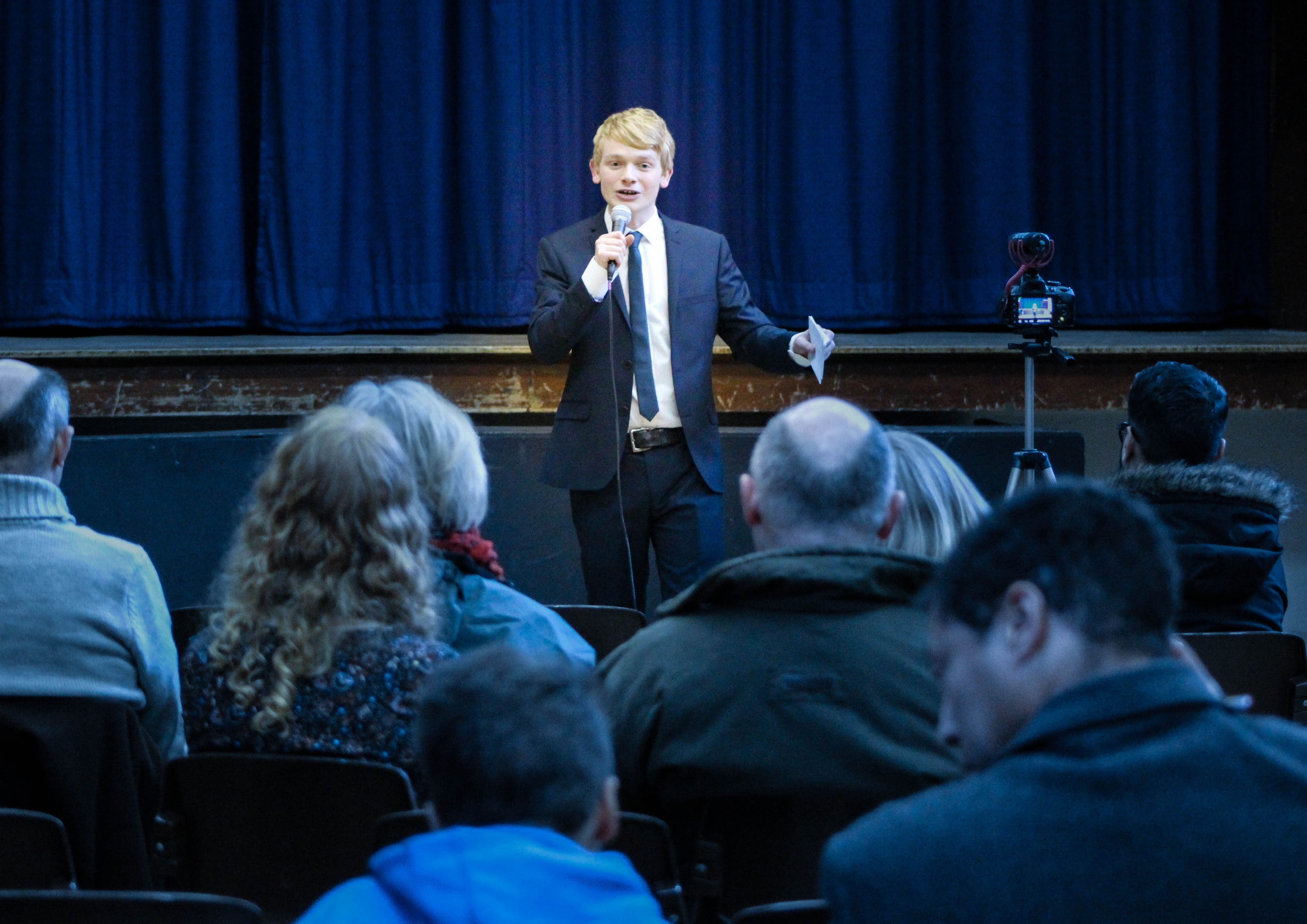 Speaking at 'A Fresh Approach for a Safer Warwickshire' public conference