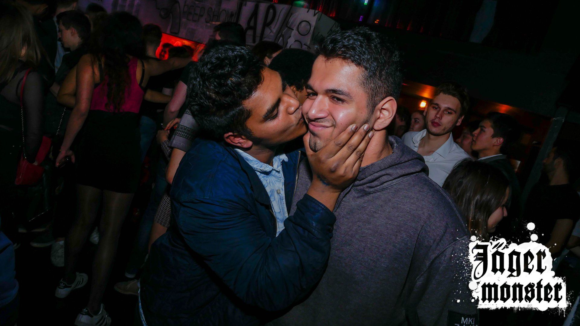 Image may contain: Make Out, Crowd, Person, People, Human